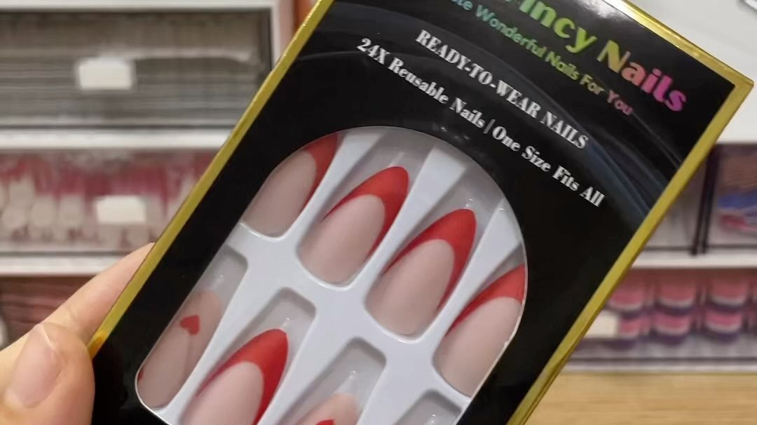 Would the sticky tabs harm your natural nails? Of course not! #pressonnails #nails #handmadenails #fakenails #gelnailsathome #SmallBusiness #nailart