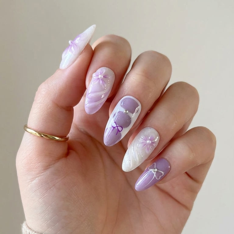 ellie vincy press on nails